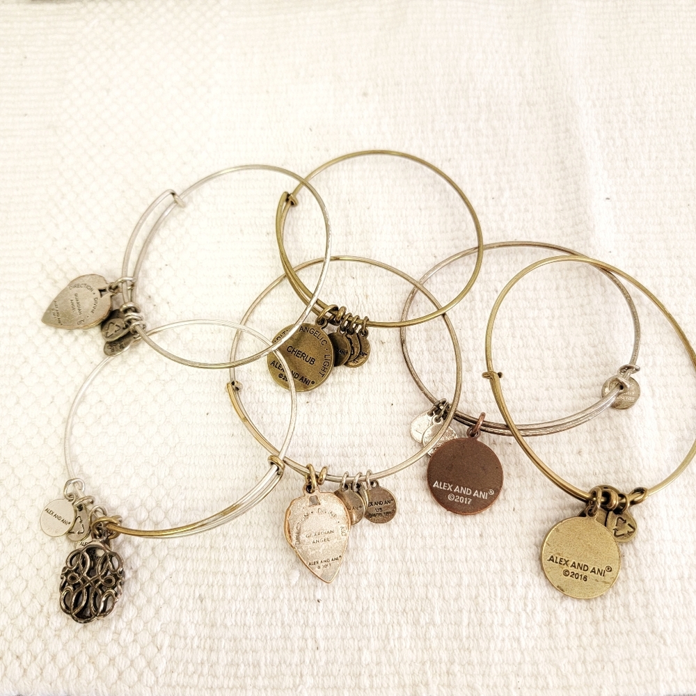 Alex & Ani 18 Bracelet Bundle - Picture 5 of 6